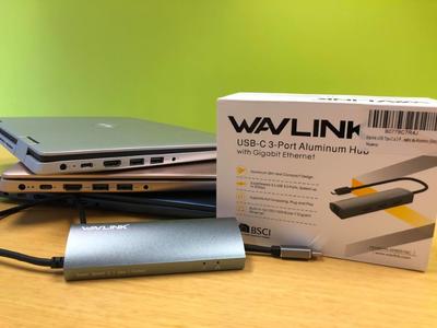 WALINK USB-C 3 Port Multi-Function Adapter