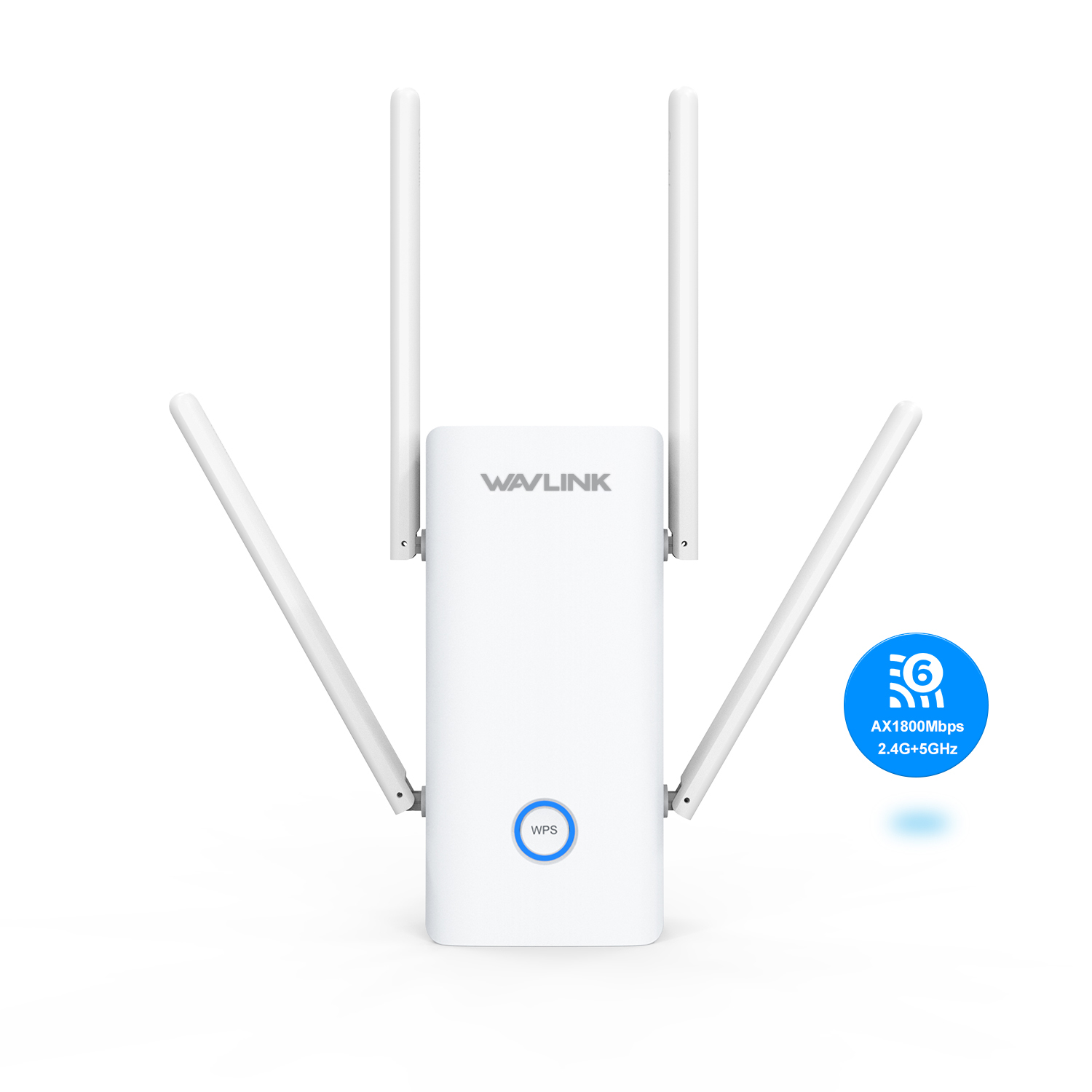 WAVLINK AX1800 Outdoor WiFi 6 Extender, Long Range WiFi Repeater Dual Band,  Weatherproof, Active/Passive POE Powered, Access Point/Repeater/Mesh Mode