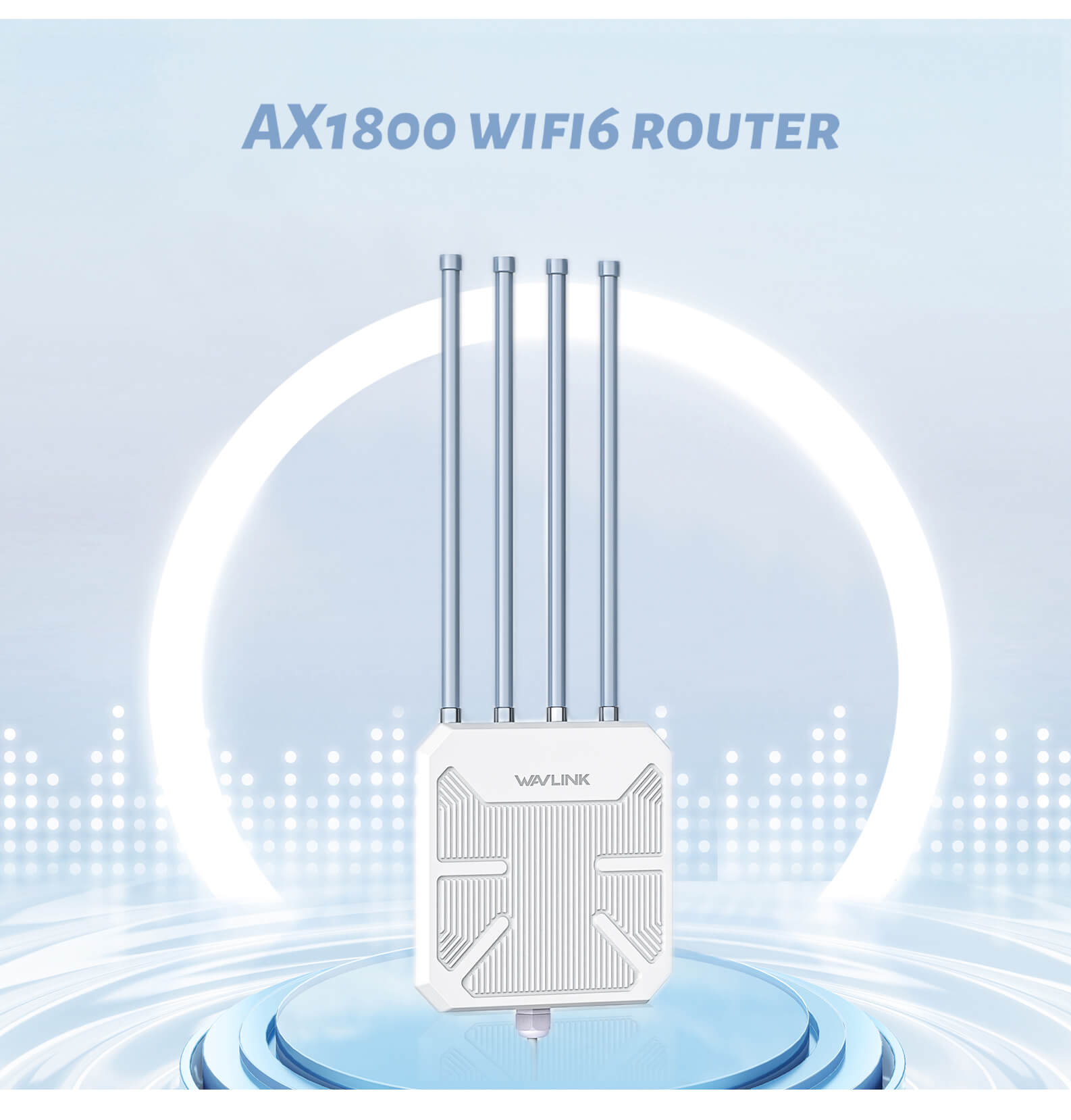Compre Wavlink WS-WN573HX1-A Wifi 6 Ax1800 Wifi Routers IP67 Repetidor  Inalámbrico de Doble Banda al Aire Libre Impermeable Con Puerto Poe, 4  Antenas - Enchufe de Ee. Uu. en China