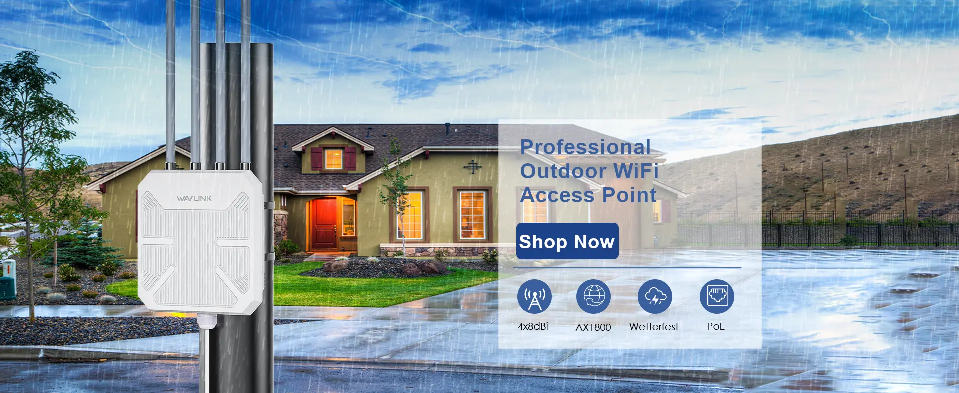WAVLINK ax1800 outdoor wifi 6 