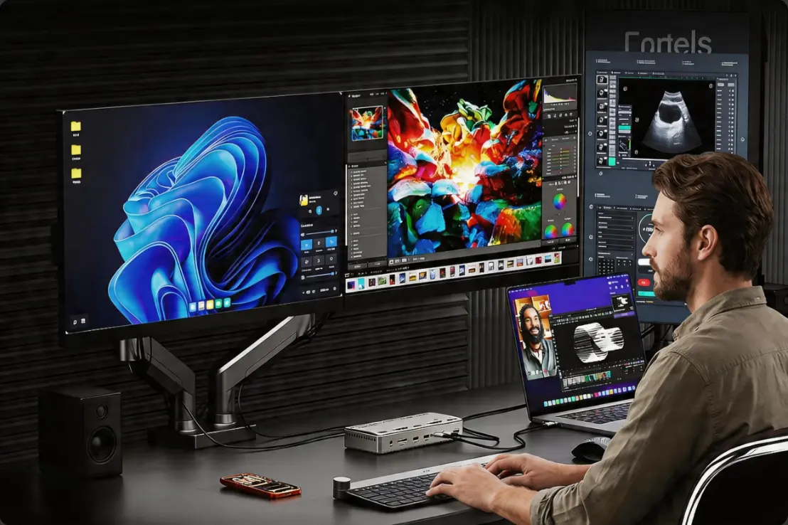 Dual 8K Monitor
