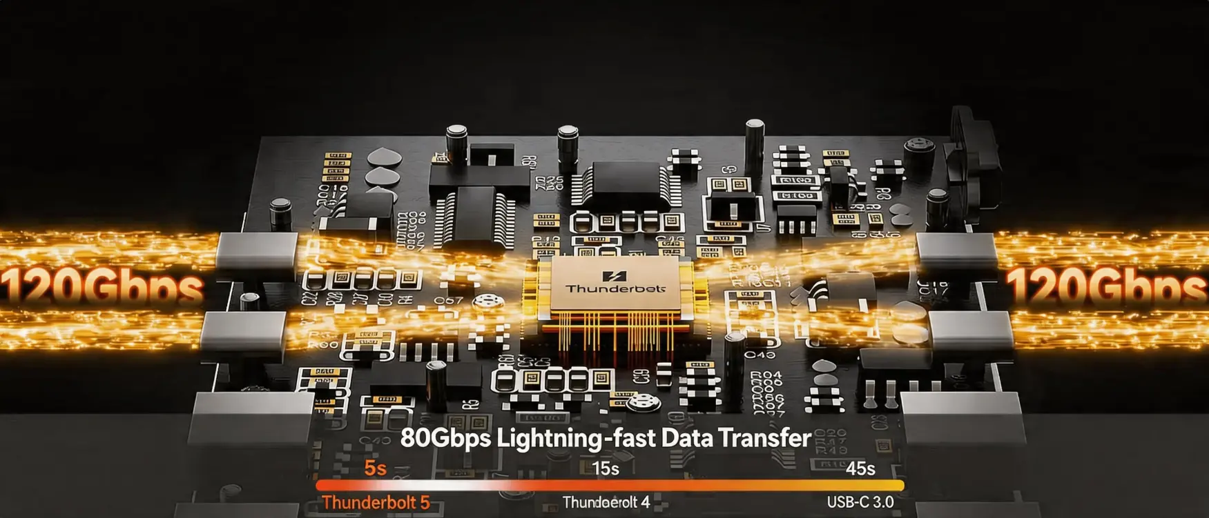 Thunderbolt 5 Chip Speed