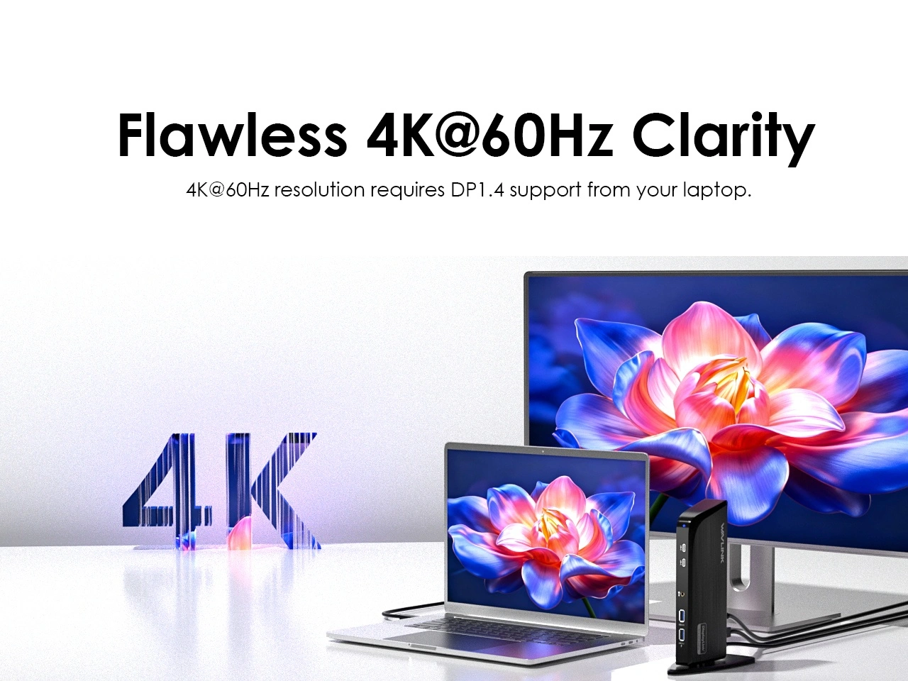 4K@60Hz high-resolution visual performance demonstration