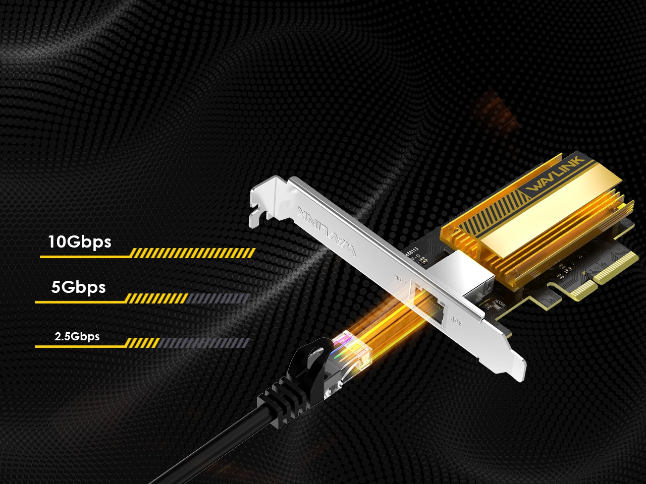 Excellent gold-plated heat sink for stable heat dissipation